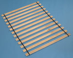 Framer Brown Wood Full Roll Slats