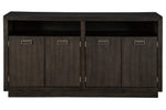 Hyndell Dark Brown Wood Dining Server