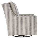 Kambria Ivory Swivel Glider Accent Chair