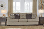 Kananwood Oatmeal Fabric Sofa (Oversized)