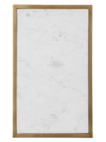 Lanport White/Champagne Accent Table