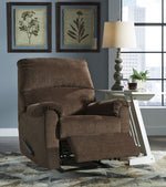 Nerviano Chocolate Zero Wall Manual Recliner