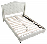 Sophie Grey Fabric Tufted Cal King Bed