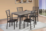 Terrassa Gray Wood/Metal Dining Table