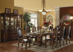 Vendome Cherry Wood Dining Table with Double Pedestal