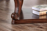 Walworth Dark Oak Wood/Glass End Table