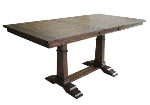 Delphine Vintage Dark Pine Extendable Counter Height Table