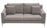 Seattle Grey Fabric Loveseat