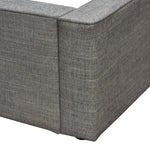 Cloud Grey Fabric Upholstered Queen Bed