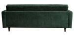 Juniper Hunter Green Velvet Tufted Sofa