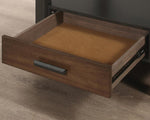 Sanford Cinnamon/Espresso Extendable Counter Height Table