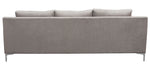 Seattle Grey Fabric 2-Seat Sofa (Oversized)