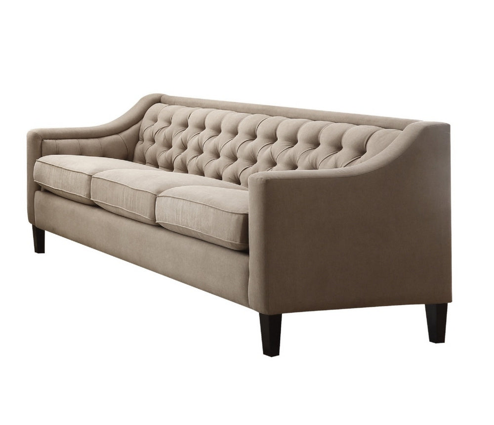 Suzanne Beige Fabric Sofa (Oversized)