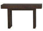 Seong Wheat Brown Wood Storage Sofa Table