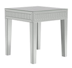 Silje Ultra-Glam Mirrored Side Table