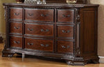 Monte Vista I Dark Walnut Wood Dresser