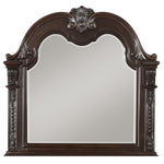 Cavalier Dark Cherry Wood Frame Dresser Mirror