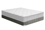 Aleksa Grey Fabric Queen Bed Foundation