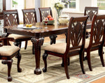 Petersburg Cherry Wood Dining Table with Leaf