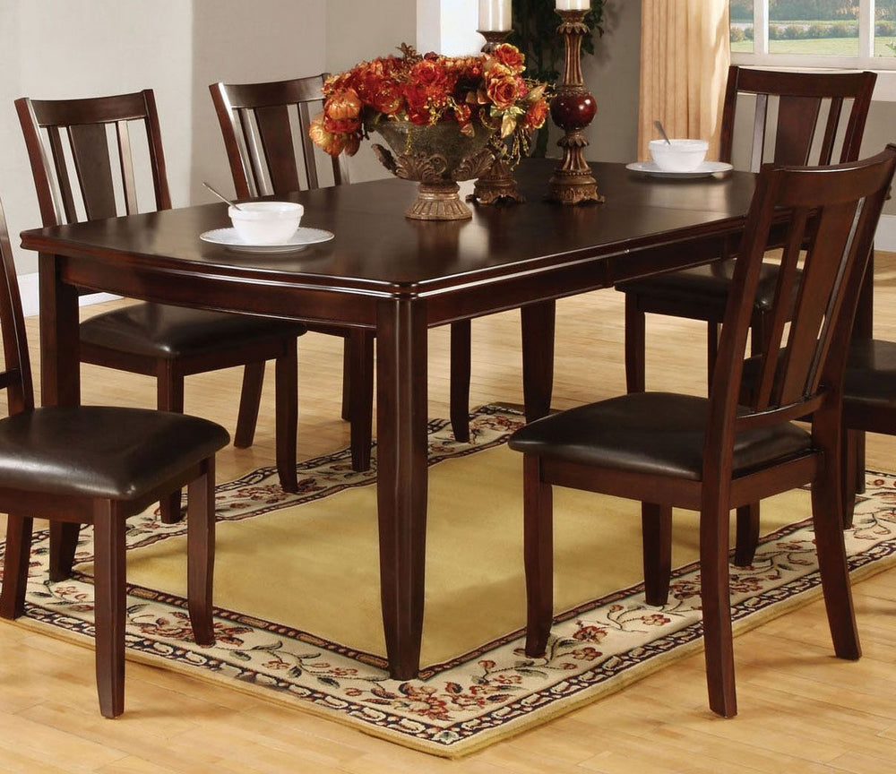 Edgewood Espresso Rectangular Dining Table