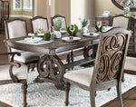 Arcadia Rustic Natural Tone Dining Table