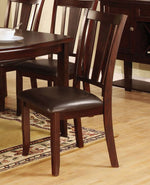 Edgewood 2 Espresso Side Chairs