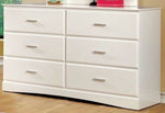 Prismo White Dresser