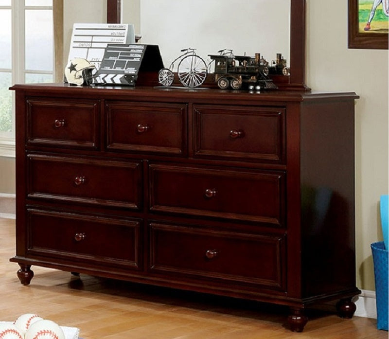 Olivia Dark Walnut Dresser