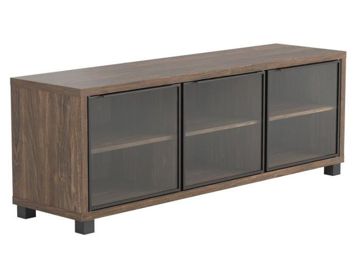 Nayeli Aged Walnut Wood 59" TV Console