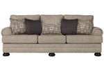 Kananwood Oatmeal Fabric Sofa (Oversized)