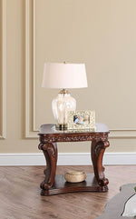 Walworth Dark Oak Wood/Glass End Table