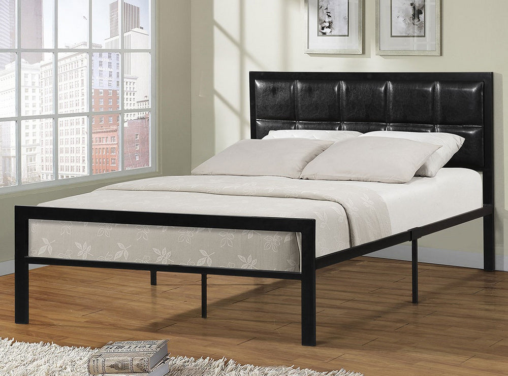 Riccarda Black Metal Queen Bed