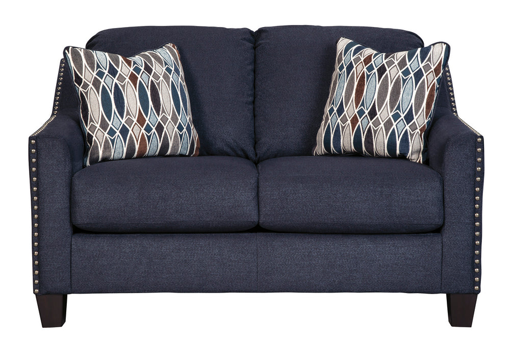 Creeal Heights Ink Fabric Loveseat