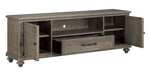 Cardano Driftwood Light Brown Wood TV Stand