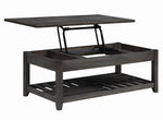 Cherish Grey Wood Lift-Top Coffee Table