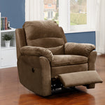 Felix Brown Fabric Power Recliner