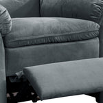 Felix Dark Grey Fabric Power Recliner