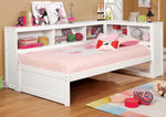 Frankie White Wood Full Daybed (Oversized)