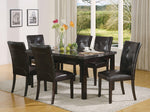 Balbina Cappuccino Wood Dining Table