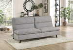 Mackay Light Gray Linen 2-Seat Sofa Bed