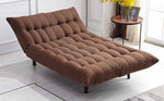 Cailin Brown Fabric Sofa Bed