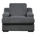 Orofino Dark Gray Velvet Chair