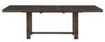 Rathdrum Dark Oak Wood Extendable Dining Table