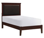 Seabright 4-Pc Cherry Wood Twin Bedroom Set