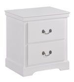 Seabright 4-Pc White Wood Queen Bedroom Set