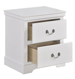 Seabright 4-Pc White Wood Queen Bedroom Set