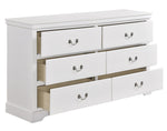 Seabright 4-Pc White Wood Queen Bedroom Set