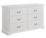 Seabright 4-Pc White Wood Twin Bedroom Set