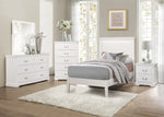 Seabright White Wood 5-Drawer Chest