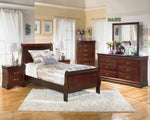 Alisdair Dark Brown Wood Dresser Mirror